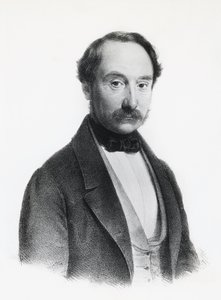 Porträt von Francesco Rizzoli, italienischer Politiker, Arzt und Chirurg, Gravur