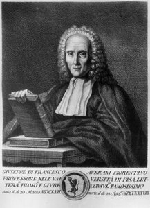 Porträt von Giuseppe Averani, bekannt als Averanus (1662-1738), italienischer Jurist und Naturforscher von Unbekannt Unbekannt