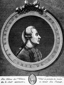 Porträt von Gustav III. von Unbekannt Unbekannt
