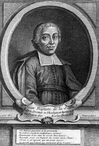 Porträt von Johannes Baptist de La Salle