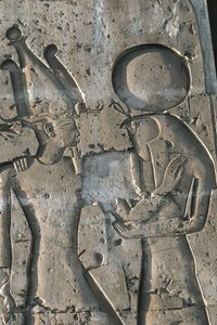 Relief im Totentempel von Sethos I von Unbekannt Unbekannt