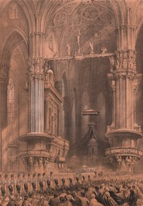 Te Deum im Dom von Mailand, Lombardei
