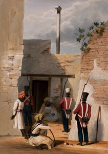 Das Gefängnis von Hadjee Khan Kakus - Kabul, aus 