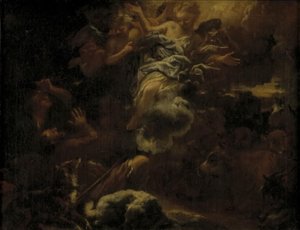Die Verkündigung an die Hirten von Lieven Mehus