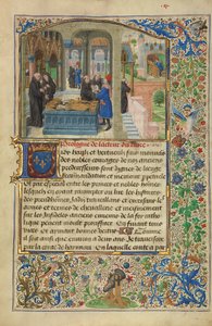 Der Autor hört die Geschichte von Gillion de Trazegnies von Lieven van Lathem