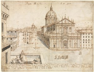 Achtzehn Ansichten von Rom: Die Kirche Sant