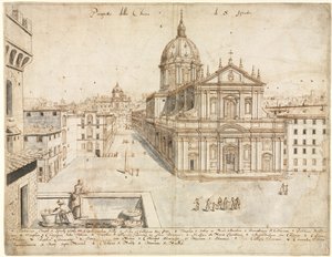 Achtzehn Ansichten von Rom: Die Kirche Sant