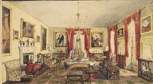 Das Wohnzimmer in Aynhoe von Lili Cartwright