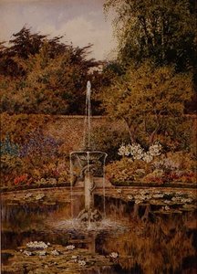Ein alter Wassergarten