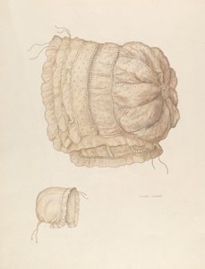 Babymütze, ca. 1939 von Lillian Causey
