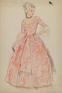 Kleid, ca. 1936