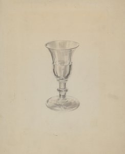 Glas, ca. 1936 von Lillian Causey
