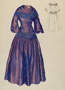 Kleid, ca. 1940