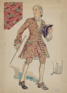 Anzug für Männer, ca. 1936