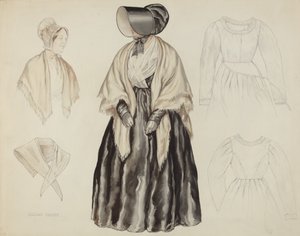 Shaker-Kleid von Lillian Causey