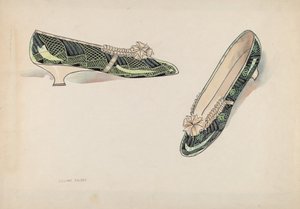 Damenschuhe, ca. 1936
