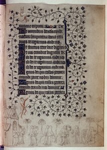 Litanei eines Stundenbuchs: große Prozession in Rom gegen die Pest von Limbourg Brothers