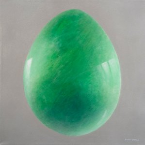 Großes Jade-Ei von Lincoln Seligman