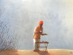 Tee in der Wüste 2 von Lincoln Seligman
