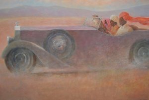 Drei + Gepard in einem Rolls von Lincoln Seligman