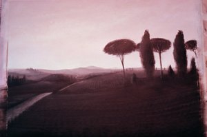 Toskanische Landschaft, 1992 von Lincoln Seligman