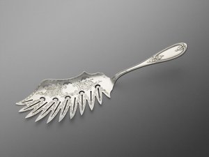 Makkaronimesser, ca. 1857-1865 von Lincoln and Foss Haddock
