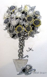 Sonnenblumenarrangement