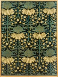 L. P. Butterfield, Textil mit floralem Muster