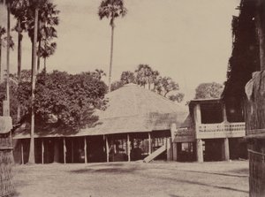 Amerapoora: Portikus der Residenz von Linnaeus Tripe