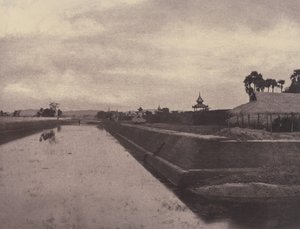 Amerapoora: Südgraben der Stadtmauer
