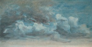 Wolkenstudie, zwischen 1849 und 1855