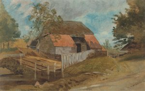 Alte Scheune, um 1855