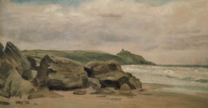 Blick auf Rame Head, Cornwall, 19. Jahrhundert