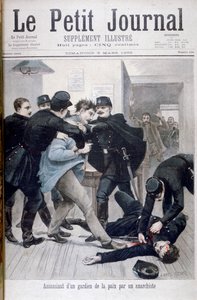 Ermordung eines Polizisten durch einen Anarchisten, 1895