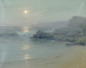 Mondlicht auf dem Meer