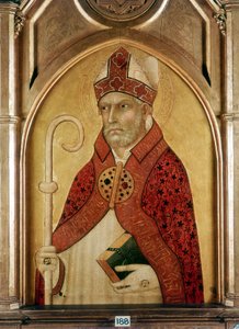 St. Augustinus von Hippo, frühes 14. Jahrhundert