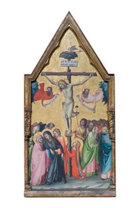 Jesus Christus gekreuzigt und in Schmerzen