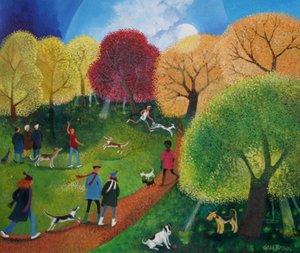 Täglicher Spaziergang, 2015 von Lisa Graa Jensen
