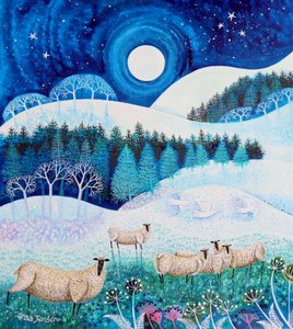 Frostiges Schaf von Lisa Graa Jensen