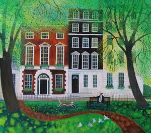 Entspannen in Berkley Square 2016 von Lisa Graa Jensen