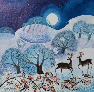 Schneelandschaft, 2017 von Lisa Graa Jensen