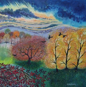 Stürmischer Himmel, 2024 von Lisa Graa Jensen