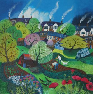 Gemüsegarten, 2015 von Lisa Graa Jensen