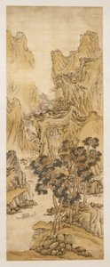 Der Pfirsichblütenquell, 1650 von Liu Du