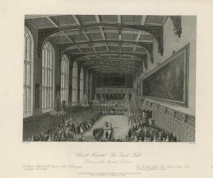 Vortrag der jährlichen Reden in der Großen Halle von Llewellyn Jewitt