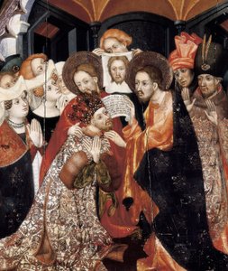 Franziskanisches Altarbild aus dem Kloster Santa Clara von Lluís Borrassà