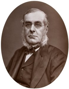 Admiral Sir Richard Collinson, KCB, FRGS, stellvertretender Meister von Trinity House, 1877 von Lock and Whitfield