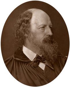 Alfred Tennyson, DCL, FRS, englischer Poet Laureate, 1883 von Lock and Whitfield