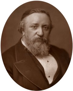 Benjamin Ward Richardson, britischer Arzt und Schriftsteller zur Medizingeschichte, 1883 von Lock and Whitfield