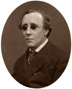 Henry Fawcett, Abgeordneter, Professor für politische Ökonomie an der Universität Cambridge, 1876 von Lock and Whitfield